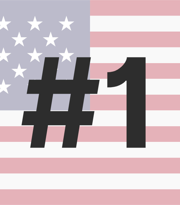 #1 in the USA