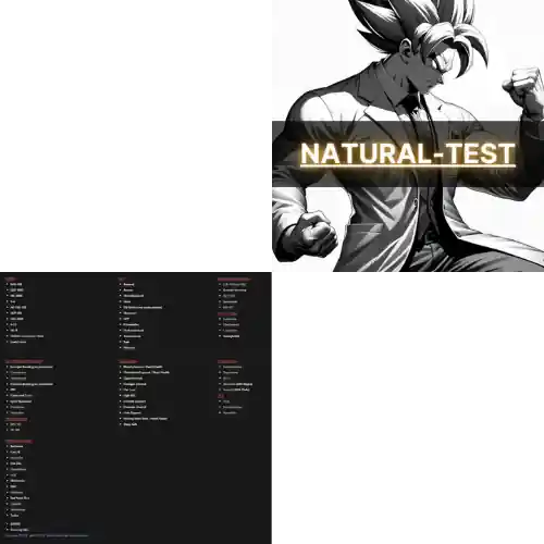Covers of The PED Dictionary and the Natural Test Wiki